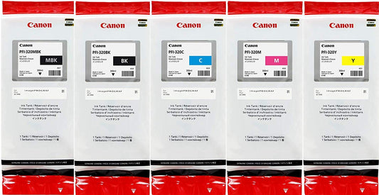 Canon Ink Tank 300ml Black Pfi-320 Bk