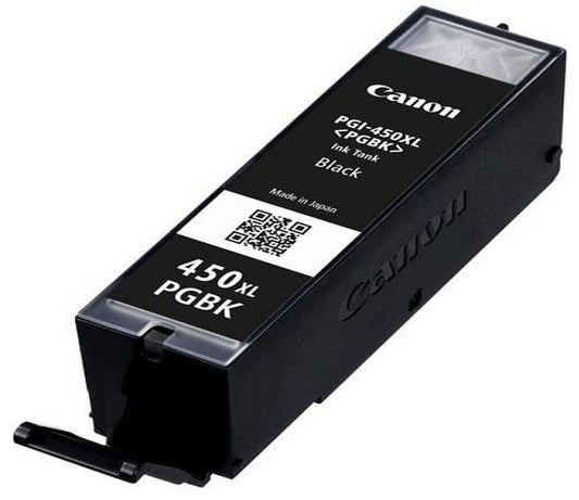 Canon Pgi-450xl High Yield Black Ink Cartridge For Ip7240 Mg5440 Mg630 (500 Page Yield)