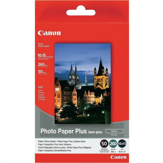 Canon Sg201a4 - Semi Gloss Photo Paper; 20 Sheets Per Box