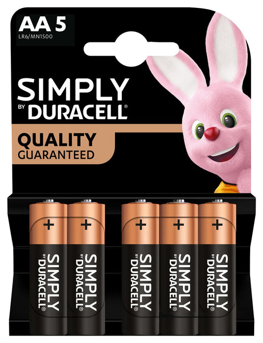 Duracell Simply HBDC AA 10x2s (10 Pack) LR6 MN1500
