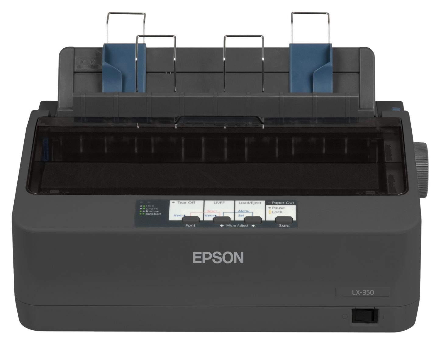 Epson D m Lx-350 9pin Printer 80col Par USB 357cps 1+4 Copie