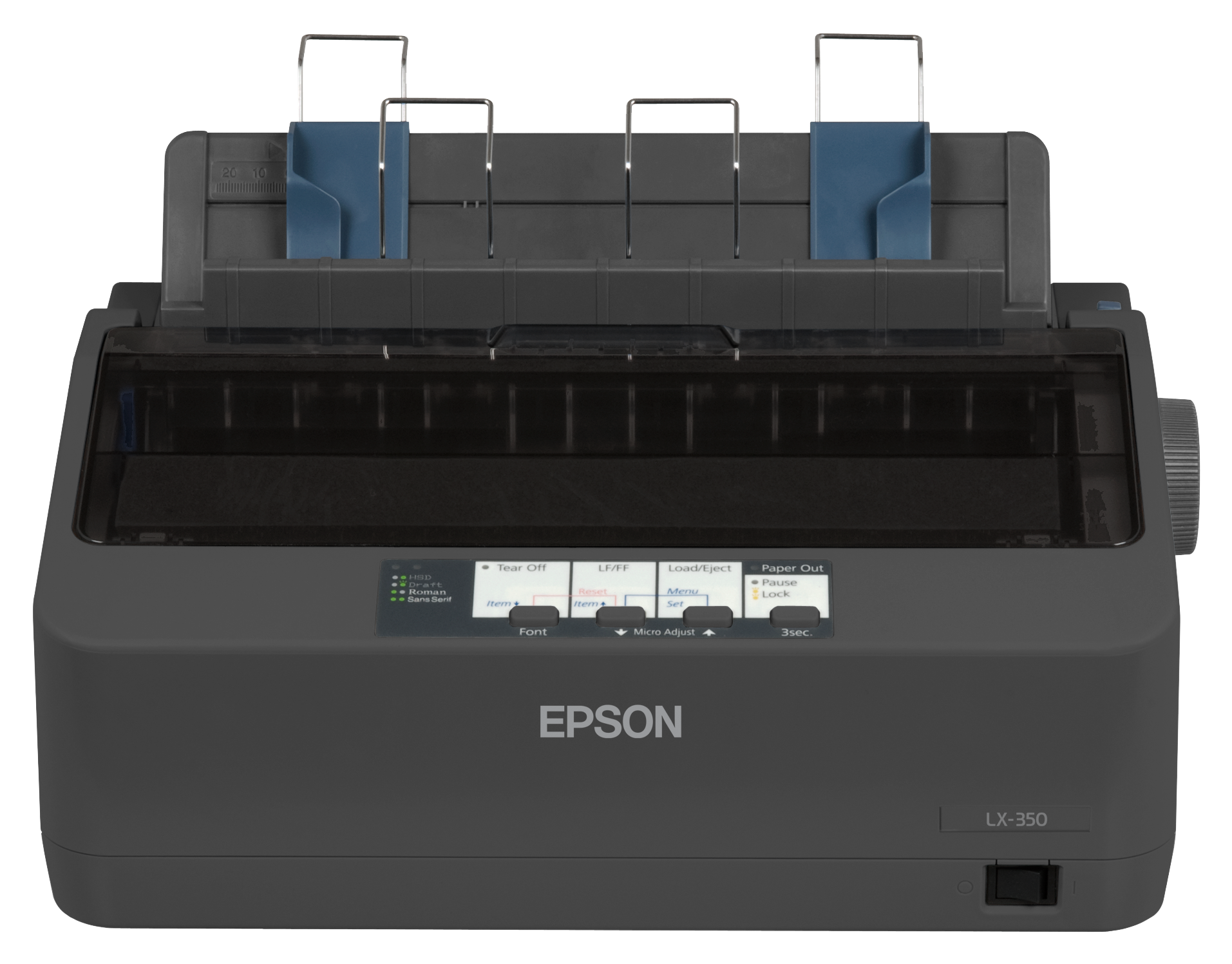 Epson D m Lx-350 9pin Printer 80col Par USB 357cps 1+4 Copie