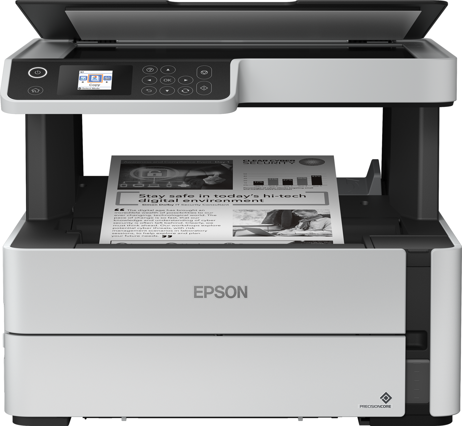 Epson A4 Ecotank Mono 3 In 1 Printer