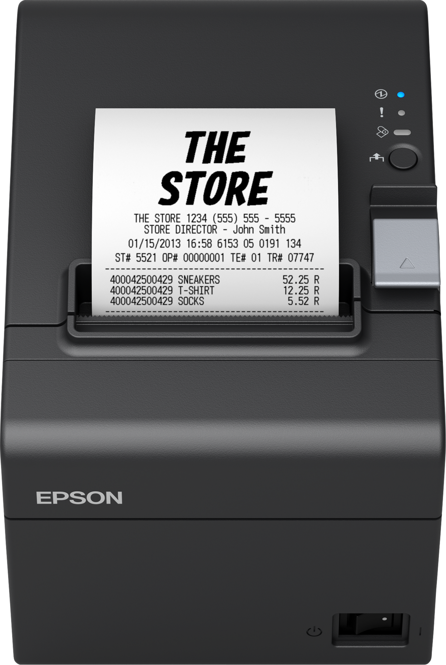 Epson Tm-t20iii USB Ethernet Ps Black Eu POS Printer