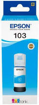 Epson 103 Ecotank Cyan Ink Bottle