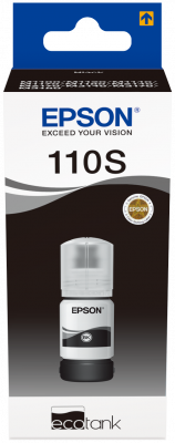 Epson 110s Ecotank Pigment Black Ink 40ml Bottle