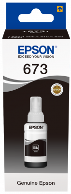 Epson T6731 Black Ink Bottle 70ml