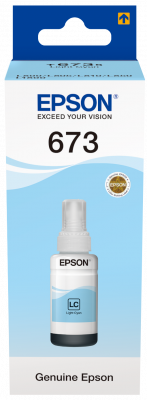 Epson T6735 Light Cyan Ink Bottle 70ml