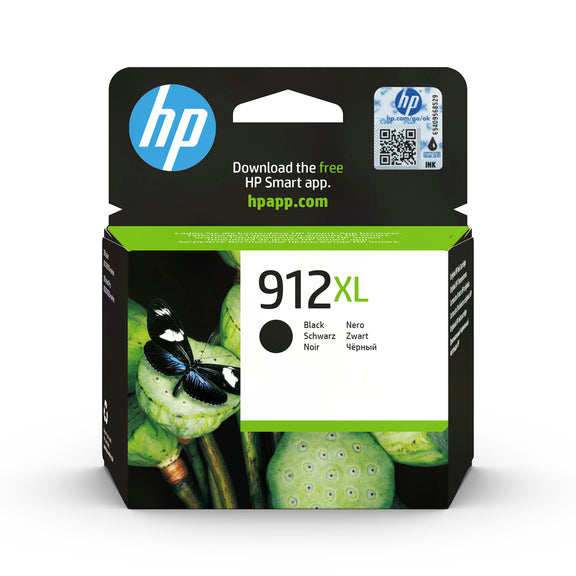 HP 912 Xl High Yield Original Black Ink Cartridge For HP Officejet 8010 8010e series HP Officejet Pro 8020 8020e series