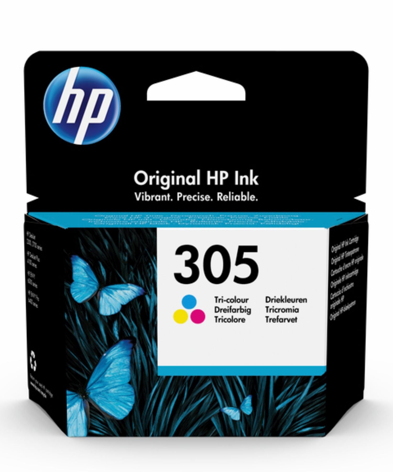 HP 305 Tri Colour Ink Cartridge For HP Deskjet 2300 2700 2700E Series HP Deskjet Plus 4100 4100E Series HP...