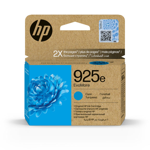 HP 925e Evomore Original Cyan Ink Cartridge For HP Officejet Pro 8120 8310 Series