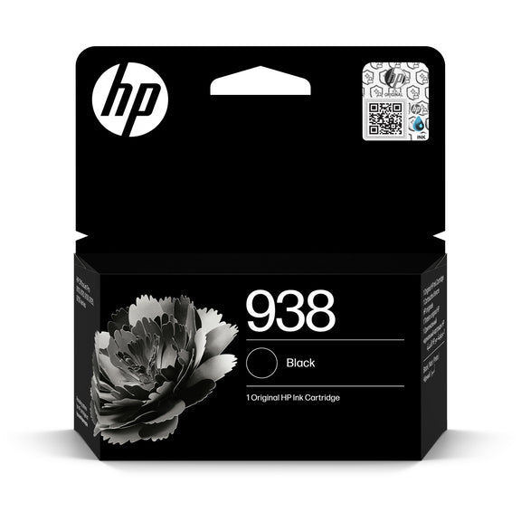 HP 938 Original Black Ink Cartridge For HP Officejet Pro 9110b 9120 All in one 9120b All in one 9130 All in one 9130b All in one 9110b 9700 9700e P...