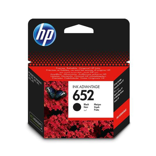 HP Blister 652 Original Black Ink Advantage Cartridge