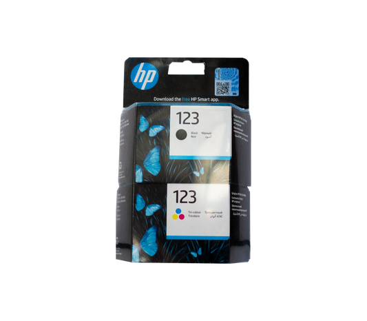 HP Blister 123 Original Black & Tri-colour Pack
