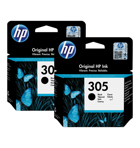 HP Blister 305 Original Black Dual Pack