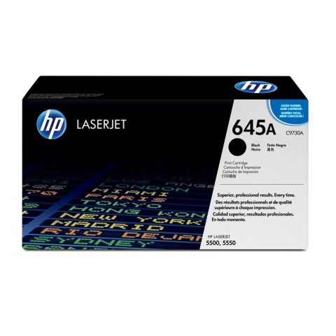 HP 645a Original Black Laserjet Toner Cartridge For HP Color Laserjet 5500 5550