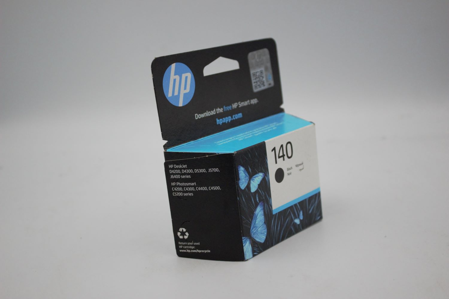 HP 140 Original Black Ink Cartridge For HP Deskjet D4200 D4300 D5300 J5700 J6400 Series HP Photosmart C4200...
