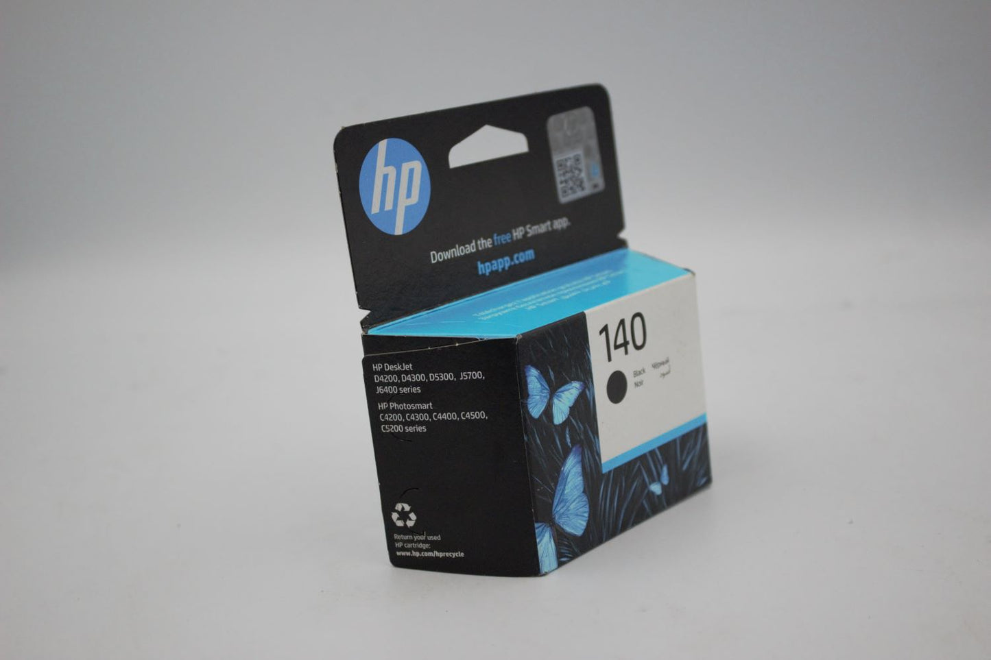 HP 140 Original Black Ink Cartridge For HP Deskjet D4200 D4300 D5300 J5700 J6400 series HP Photosmart C4200 C4300 C4400 C4500 C5200 series