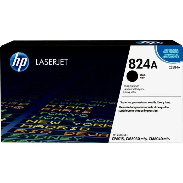 HP 824a Original Black Laserjet Image Drum For HP Color Laserjet Cp6015 cm6030 cm6040