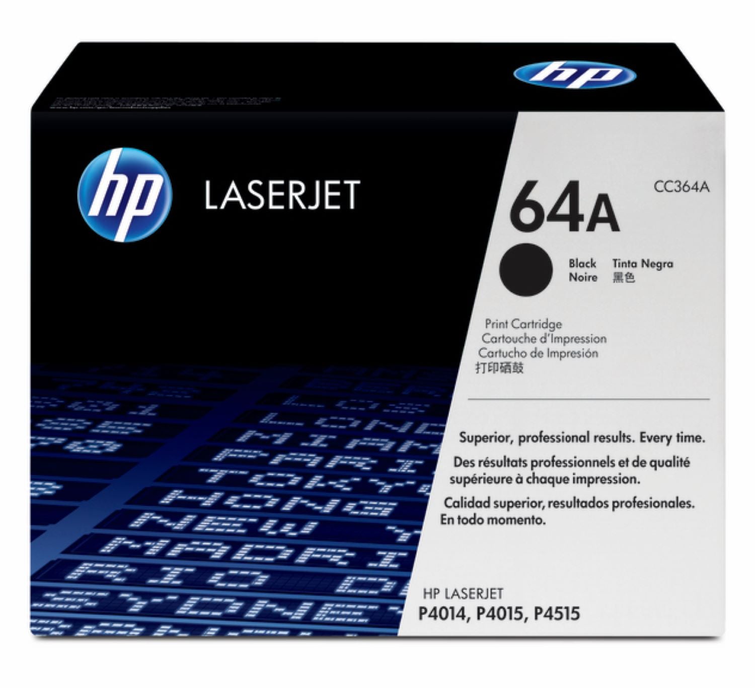HP 64a Original Black Laserjet Toner Cartridge For HP Laserjet 4014 p4015 p4515
