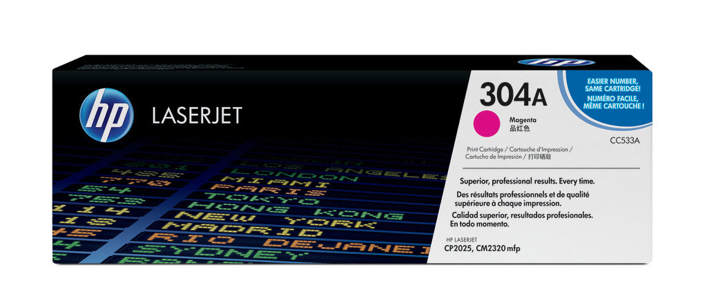 HP 304a Original Magenta Laserjet Toner Cartridge For Clj Cp2025 cm2320mfp