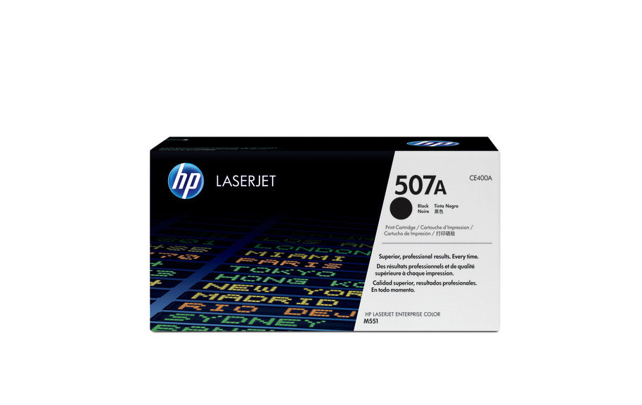 HP 507a Original Black Laserjet Toner Cartridge For HP Color Laserjet Mfp M570 m551 m575