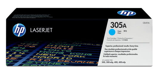 HP 305A Original Cyan Laserjet Toner Cartridge For HP Laserjet Pro 300 Color M351 Pro 400 Color M451 Pro 30...
