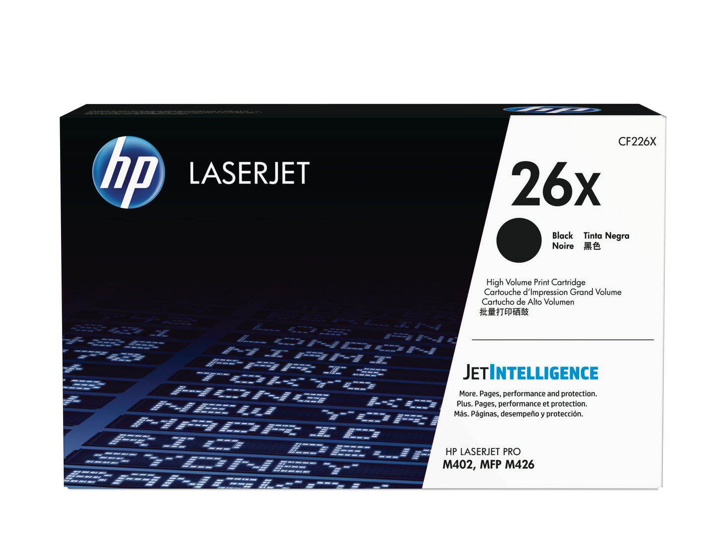 HP 26x Original Black Laserjet Toner Cartridge For HP Laserjet Pro M402 mfp M426