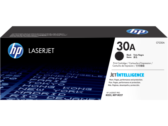 HP 30a Original Black Laserjet Toner Cartridge For HP Laserjet Pro M203 mfp M227