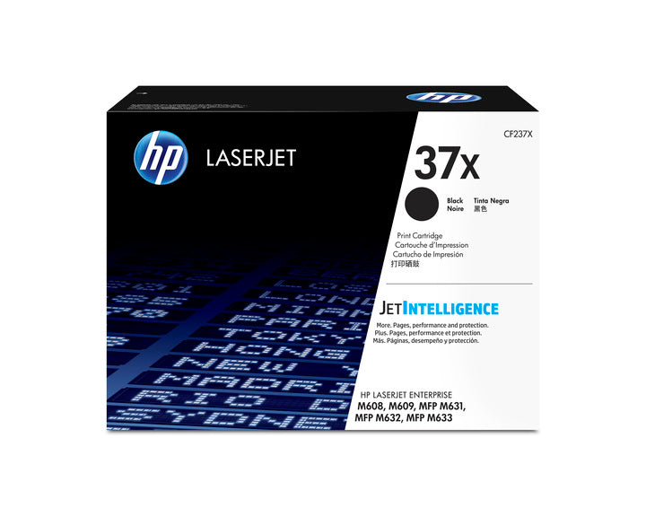 HP 37x Original Black Laserjet Toner Cartridge For HP Laserjet M608 m609 m631 m632 m633 E60055 e60065 e60075 e62555 e62565 e62575 e60165 e62655 e62...