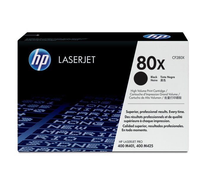 HP 80x High Yield Original Black Toner Cartridge For HP Laserjet Pro 400 M401 mfp M425