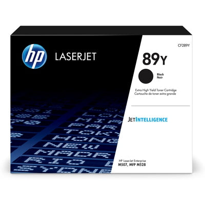 HP 89Y Original Black Laserjet Toner Cartridge For Lj Enterprise M507 Lj Enterprise Mfp M528 Lj Managed E50...