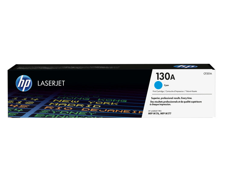 HP 130a Original Cyan Toner Cartridge For HP Color Laserjet Pro Mfp M176n & 177 fw