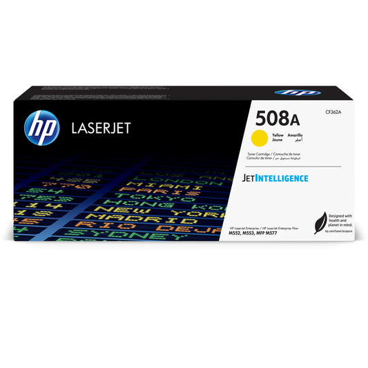 HP 508a Original Yellow Laserjet Toner Cartridge For HP Color Laserjet M552 m553 m577 e55040 e57540