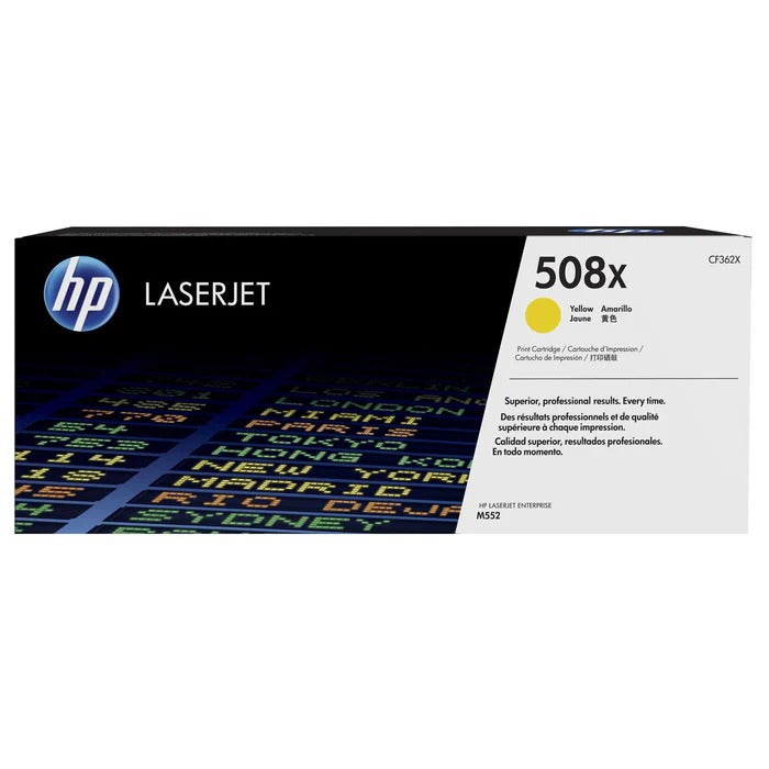 HP 508x Original Yellow Laserjet Toner Cartridge For HP Color Laserjet M552 m553 m577 e55040 e57540