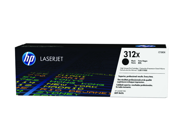HP 312x High Yield Original Black Toner Cartridge For HP Laserjet Pro 400 color Mfp M476