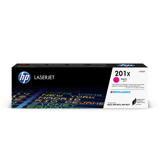 HP 201x Original Magenta Laserjet Toner Cartridge For HP Color Laserjet Pro Mfp M277 m274 m252