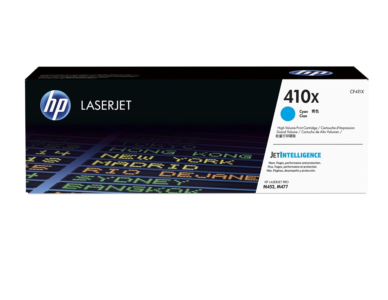 HP 410x Original Cyan Laserjet Toner Cartridge For HP Color Laserjet Pro M377 m452 mfp M477
