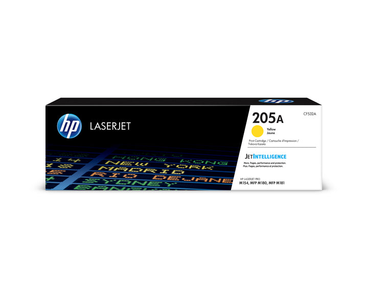HP 205a Original Yellow Laserjet Toner Cartridge For HP Color Laserjet Pro Mfp M180 181