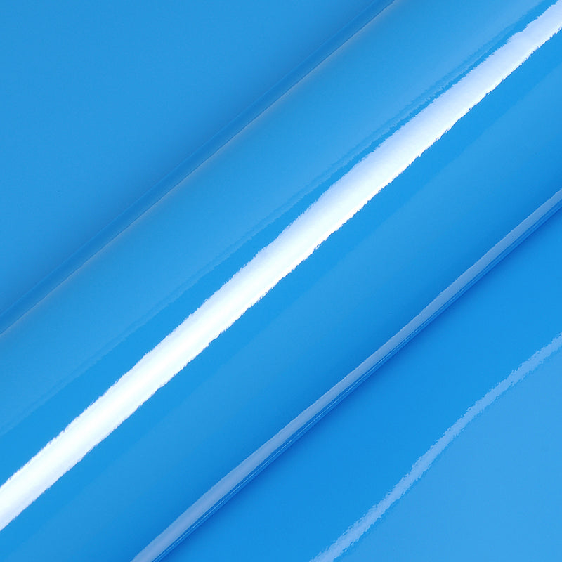 Hexis Microtac Promo Gloss 80mic 1230mm X 1m Montpellier Blu