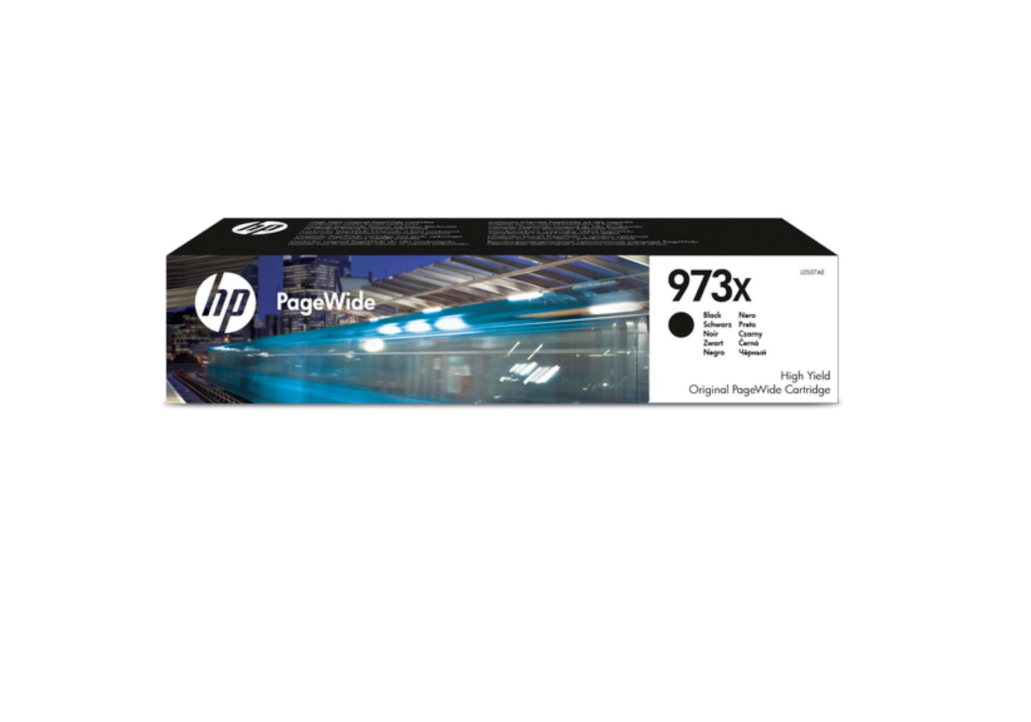 HP 973x High Yield Original Black Pagewide Cartridge For HP Pagewide Pro 452 mfp 477
