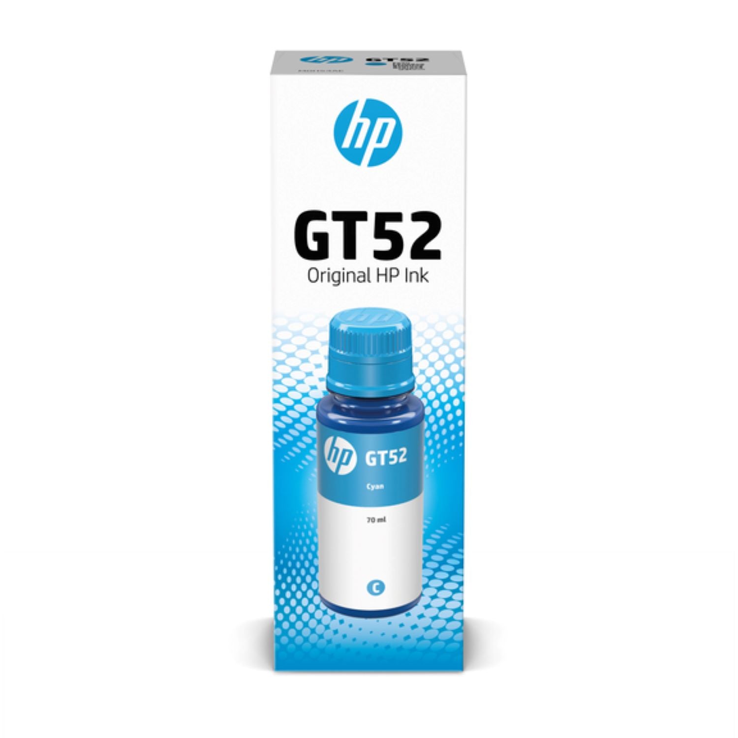 HP Gt52 Original Cyan Ink Bottle For HP Deskjet Gt 5800 series HP Ink Tank 100 300 400 series HP Smart Tank 200 300 400 500 600 700 series