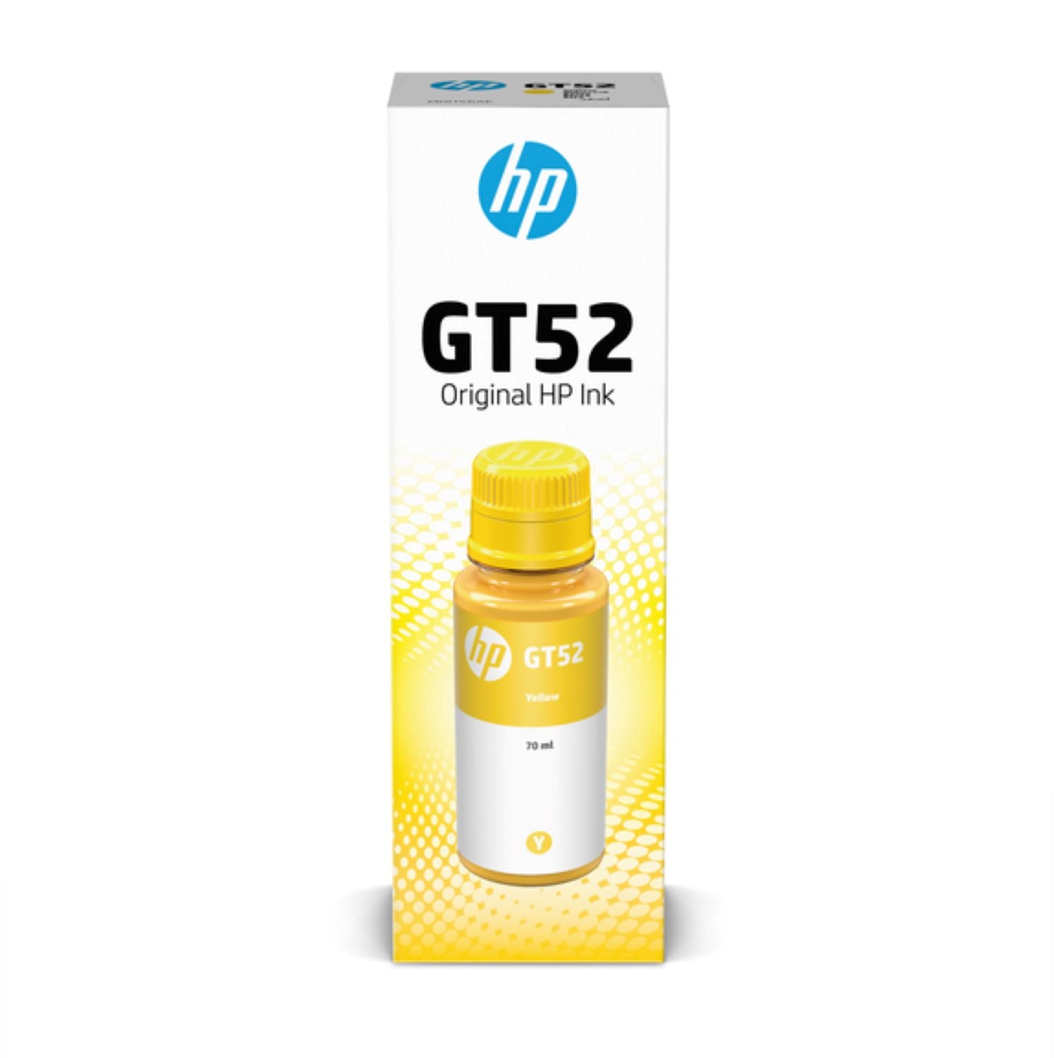 HP Gt52 Original Yellow Ink Bottle For HP Deskjet Gt 5800 Series HP Ink Tank 100 300 400 Series HP Smart Ta...