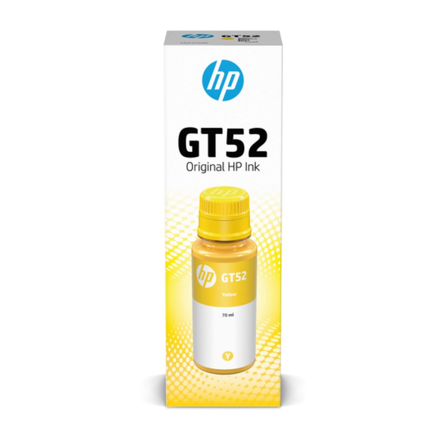 HP Gt52 Original Yellow Ink Bottle For HP Deskjet Gt 5800 series HP Ink Tank 100 300 400 series HP Smart Tank 200 300 400 500 600 700 series