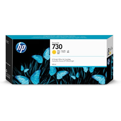HP 730 300ml Original Yellow Inkjet Cartridge For Dj T1700 T1700dr