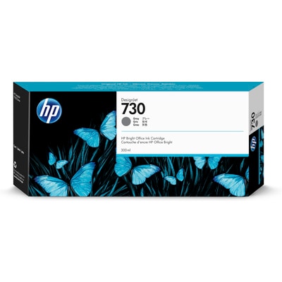 HP 730 300ml Grey Inkjet Cartridge For Dj T1700 T1700dr