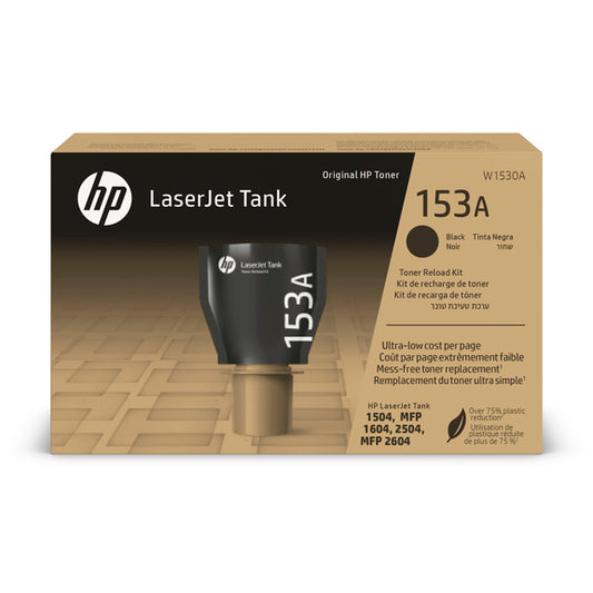HP 153a Original Black Laserjet Toner Reload Kit For HP Laserjet Tank 1504 2504; Mfp 1604 2604