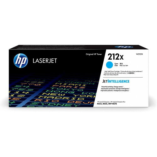 HP 212x Original Cyan Toner Cartridge For HP Color Laserjet M555 m554 m578