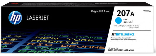 HP 207a Original Cyan Laserjet Toner Cartridge For HP Color Laserjet Pro M255 mfp M282 M283