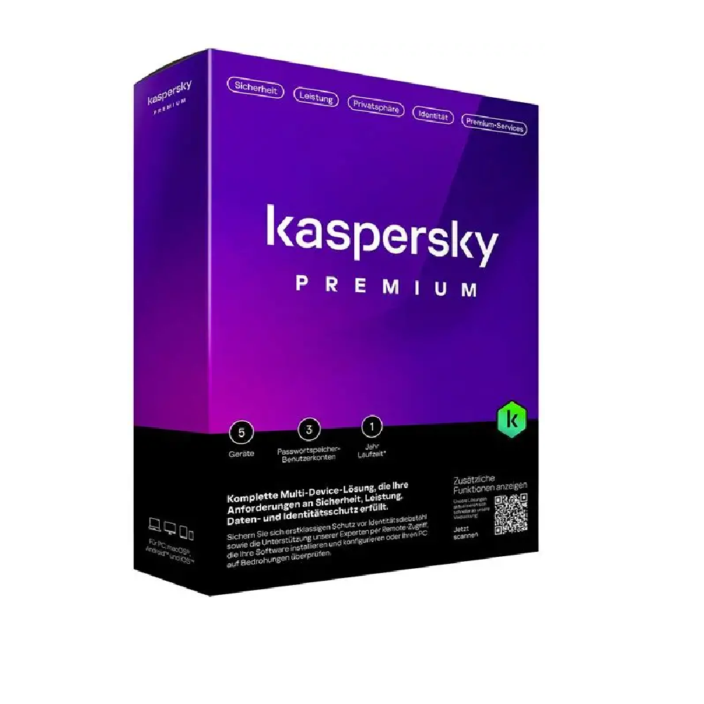Kaspersky Premium 5dev 1y Pap Dvd Nocd Safr
